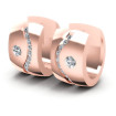 0.50CT Round Cut Diamonds Hoop Earrings , picture number 0