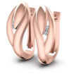 0.20CT Round Cut Diamonds Hoop Earrings , picture number 0