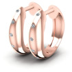 0.10CT Round Cut Diamonds Hoop Earrings , picture number 0