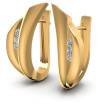 0.30CT Round Cut Diamonds Hoop Earrings , picture number 0