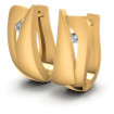 0.10CT Round Cut Diamonds Hoop Earrings , picture number 0