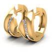 0.30CT Round Cut Diamonds Hoop Earrings , picture number 0