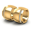 0.30CT Round Cut Diamonds Hoop Earrings , picture number 0