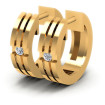 0.10CT Round Cut Diamonds Hoop Earrings , picture number 0
