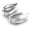 0.30CT Round Cut Diamonds Hoop Earrings , picture number 1