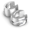0.50CT Round Cut Diamonds Hoop Earrings , picture number 1