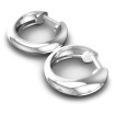0.10CT Round Cut Diamonds Hoop Earrings , picture number 1