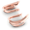 0.30CT Round Cut Diamonds Hoop Earrings , picture number 1