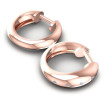 0.10CT Round Cut Diamonds Hoop Earrings , picture number 1