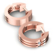 0.10CT Round Cut Diamonds Hoop Earrings , picture number 1
