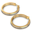 7.10CT Princess Cut Diamonds Hoop Earrings , picture number 1
