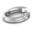 0.40CT Round Cut Diamonds Hoop Earrings , picture number 2