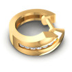 0.30CT Round Cut Diamonds Hoop Earrings , picture number 2