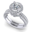 1.00CT Round Cut Diamonds Bridal Set , picture number 0