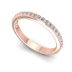 0.25CT Round Cut Diamonds Wedding Band , picture number 0