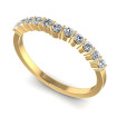 0.35CT Round Cut Diamonds Wedding Band , picture number 0