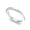 14KT White Gold 2.15MM Width & 1.60MM Thick Plain Wedding Band , picture number 0