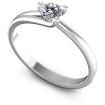0.25CT Round Cut Diamonds Solitaire Ring , picture number 0
