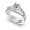 0.75CT Round Cut Diamonds Bridal Set , picture number 0
