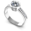 0.50CT Round Cut Diamonds Engagement Rings , picture number 0