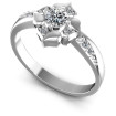 0.40CT Round Cut Diamonds Fashion Ring , picture number 0