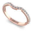 0.25CT Round Cut Diamonds Wedding Band , picture number 0