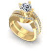 2.05CT Round Cut Diamonds Bridal Set , picture number 0