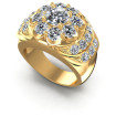 3.15CT Round Cut Diamonds Fashion Ring , picture number 0