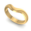 18KT Yellow Gold 3.05MM Width & 1.85MM Thick Plain Wedding Band , picture number 0