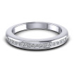 0.45CT Princess Cut Diamonds Wedding Band , picture number 1