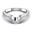 0.35CT Round Cut Diamonds Wedding Band , picture number 1