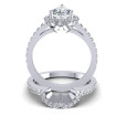 1.10CT Round And Heart Cut Diamonds Bridal Set , picture number 1
