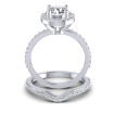 1.00CT Round Cut Diamonds Bridal Set , picture number 1