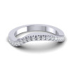 0.30CT Round Cut Diamonds Wedding Band , picture number 1