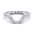 0.20CT Round Cut Diamonds Wedding Band , picture number 1