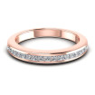 0.45CT Princess Cut Diamonds Wedding Band , picture number 1