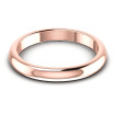 14KT Rose Gold 3.10MM Width & 1.95MM Thick Plain Wedding Band , picture number 1
