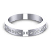 0.25CT Round Cut Diamonds Wedding Band , picture number 1