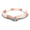 0.05CT Round Cut Diamonds Solitaire Ring , picture number 1