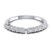 0.35CT Round Cut Diamonds Wedding Band , picture number 1