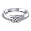 0.25CT Round Cut Diamonds Solitaire Ring , picture number 1
