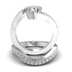 0.95CT Round Cut Diamonds Bridal Set , picture number 1