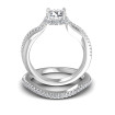 0.75CT Round Cut Diamonds Bridal Set , picture number 1