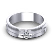 0.10CT Round Cut Diamonds Mens Rings , picture number 1