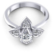 0.55CT Round Cut Diamonds Engagement Rings , picture number 1