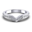 0.35CT Round Cut Diamonds Wedding Bands , picture number 1