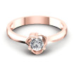 0.25CT Round Cut Diamonds Solitaire Ring , picture number 1