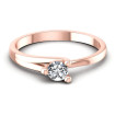 0.25CT Round Cut Diamonds Solitaire Ring , picture number 1