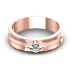 0.10CT Round Cut Diamonds Mens Rings , picture number 1