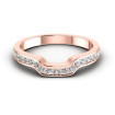 0.25CT Round Cut Diamonds Wedding Bands , picture number 1
